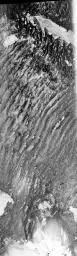This is a C-band, VV polarization radar image of the Namib desert in southern Namibia, near the coast of South West Africa from NASA's Spaceborne Imaging Radar C/X-Band Synthetic Aperture Radar.