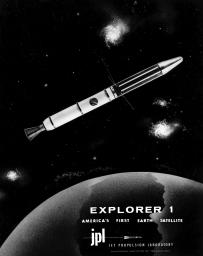 America's first satellite, Explorer 1. America joined the space race with the launch of this small, but important spacecraft.