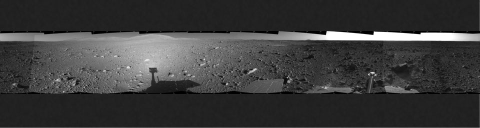 Spirit's View on Sol 147