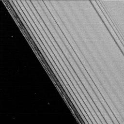 This is one of the first images taken by NASA's Cassini spacecraft after it successfully entered Saturn's orbit.
