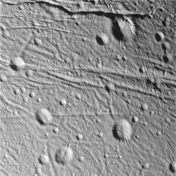 During its very close flyby of Enceladus on March 9, 2005, NASA's Cassini spacecraft took high resolution images of the icy moon that are helping scientists interpret the complex topography of this intriguing little world.