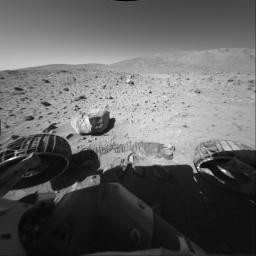 Spirit Sol 154, Driving By