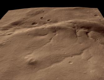 Perspective View of HiRISE First Image