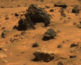 Possible Meteorite in 'Columbia Hills' on Mars