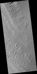 Layers in Gale Crater Central Mound