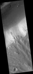 Layers Exposed on Slope in Echus Chasma Region