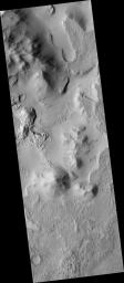 Eroding Crater Fill