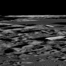Several sequences were acquired by NASA's Lunar Reconnaissance Orbiter looking across the illuminated limb to quantify scattered light.