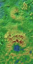 Scientists using NASA's New Horizons images of Pluto's surface to make 3-D topographic maps have discovered that two of Pluto's mountains, informally named Wright Mons and Piccard Mons, could possibly be ice volcanoes.