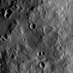 This view, taken on Oct. 22, 2016, from NASA's Dawn spacecraft shows the rim of Yalode Crater on Ceres at upper left. Yalode is one of the largest impact basins on Ceres.
