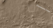 figure 2 for PIA04293 Context in THEMIS IR mosaic of Eberswalde Crater; North is Down