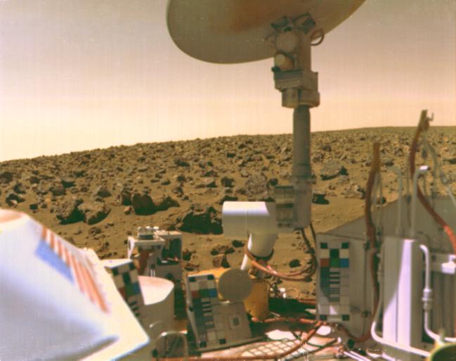 NASA's Viking lander on Mars