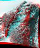 This anaglyph view of 'Chimp,' south southwest of the lander, was produced by NASA's Mars Pathfinder's Imager camera. 3D glasses are necessary to identify surface detail. 