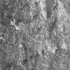 This image was taken by the microscopic imager onboard NASA's Mars Exploration Rover Spirit on sol 99 (April 13, 2004). It is a close-up look at a portion of the rock called 'Route 66,' which was brushed by the rover's rock abrasion tool.