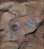 Deep Hole in 'Clovis' (False Color)