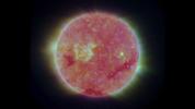 NASA's Solar TErrestrial RElations Observatory (STEREO) satellites have provided the first three-dimensional images of the Sun. The structure of the corona shows well in this image. 