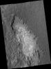 Light Outcrop on Crater Floor