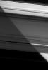 Looking down through the A ring and Cassini Division, NASA's Cassini spacecraft captured the bright limb of Saturn on Dec. 12, 2007.