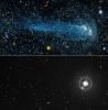 NASA's Galaxy Evolution Explorer discovered an exceptionally long comet-like tail of material trailing behind Mira -- a star that has been studied thoroughly for about 400 years.