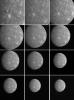 These images were taken every five minutes by MESSENGER as the spacecraft departed Mercury after completing its second flyby on October 6, 2008. A portion of the same sequence, totaling 198 images in all, has also been made into a movie.