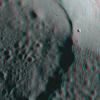 NASA's Lunar Reconnaissance Orbiter's looks at the Moon in 3D. 3D glasses are necessary to view this image.