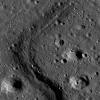 This high resolution image taken by NASA's Lunar Reconnaissance Orbiter shows the floor of the Apollo Basin, a large (538 km diameter) double-ringed impact crater in the southern hemisphere of the far side.