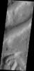 Northern Terra Sabea is dissected by numerous fractures and channels as shown by this image from NASA's 2001 Mars Odyssey.