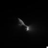This close-up view of comet Hartley 2 was taken at 7:00 a.m. PDT (10 a.m. EDT), after NASA's EPOXI mission flew by.