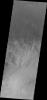 Dunes forms top this sand sheet in the plains of Aonia Terra in this image captured by NASA's Mars Odyssey.