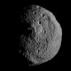 This is the first image obtained by NASA's Dawn spacecraft after successfully entering orbit around Vesta.