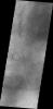 As seen by NASA's 2001 Mars Odyssey spacecraft, the dunes in this image are located on the western margin of Hellas Planitia.