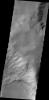 Gullies dissect the rim of this unnamed crater on the northern margin of Argyre Planitia in this image from NASA's 2001 Mars Odyssey spacecraft.