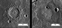 Thickness of Lavas on Mercury
