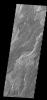 Daedalia Planum is comprised of lava flows from Arsia Mons. This image was captured by NASA's 2001 Mars Odyssey spacecraft.