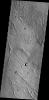 The channels in this image from NASA's 2001 Mars Odyssey spacecraft are dissecting the northwestern flank of Alba Mons.