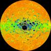 Illumination Map of Mercury's South Pole