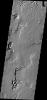 Tectonics played the major role in shaping the surface of this image captured by NASA's 2001 Mars Odyssey spacecraft. This image contains arcuate fractures and isolated depressions containing chaos.