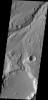 This image captured by NASA's 2001 Mars Odyssey spacecraft shows a portion of Maja Valles.