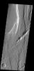 This complexly faulted region is part of Ceraunius Fossae, located south of Alba Mons. This image was captured by NASA's 2001 Mars Odyssey spacecraft.