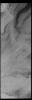 This image captured by NASA's 2001 Mars Odyssey spacecraft shows a small part of the south polar cap.
