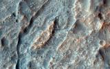 This closeup from NASA's Mars Reconnaissance Orbiter covers a region in the Eridania Basin that shows interesting inverted ridges.