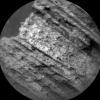 This image from the Chemistry and Camera (ChemCam) instrument on NASA's Curiosity Mars rover shows detailed texture of a rock target called 'Yellowjacket' on Mars' Mount Sharp.
