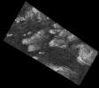 The Shangri-La Sand Sea on Titan is shown in this image from the Synthetic Aperture radar (SAR) on NASA's Cassini spacecraft. Hundreds of sand dunes are visible as dark lines snake across the surface of Titan.