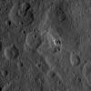Oxo Crater and its surroundings are featured in this image of Ceres' surface from NASA's Dawn spacecraft taken on Oct. 18, 2016.