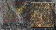 The ARIA team at NASA's Jet Propulsion Laboratory created this updated Damage Proxy Map (DPM) image depicting areas of Northern California that are likely damaged as a result of the Camp Fire.