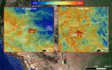 On Sept. 6, NASA's ECOSTRESS imaged active fires across California, including the El Dorado fire near Yucaipa and the Valley fire in Japatul Valley in the southern part of the state.