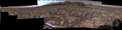 NASA's Curiosity Mars rover used its Mastcam instrument to take the 126 individual images that make up this 360-degree panorama on March 3, 2021, the 3,048th Martian day, or sol, of the mission.