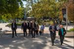 On October 14, 2021, NASA Administrator and Deputy Administrator visited the agency's Jet Propulsion Laboratory to discuss NASA's climate efforts and the latest developments with the agency's Perseverance rover and Mars.