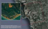 NASA scientists are using satellite data to assess the damage on Florida's Gulf Coast after Hurricane Ian, which made landfall in the state as a Category 4 storm on Sept. 28, 2022.