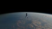 This artist's concept depicts one of two PREFIRE CubeSats in orbit around Earth. The NASA mission will measure the amount of far-infrared radiation the planet's polar regions shed to space.